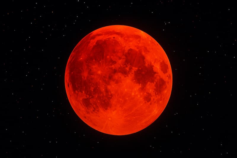 La Luna de Sangre será visible desde algunas partes del mundo. (Foto: Archivo)