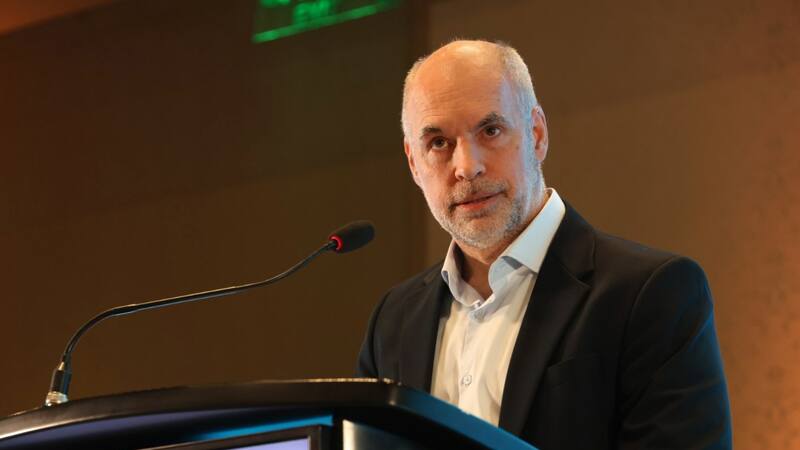 El jefe de Gobierno porteño, Horacio Rodríguez Larreta