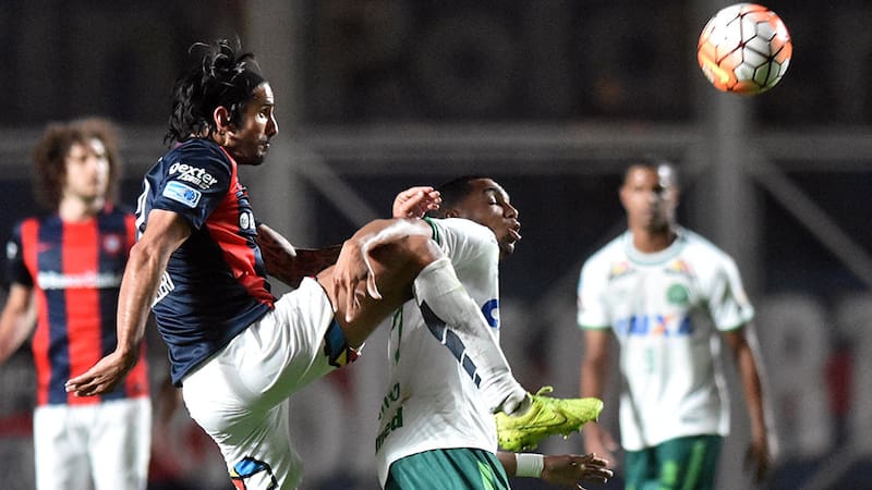 El último partido de Chapecoense en la Copa fue ante San Lorenzo