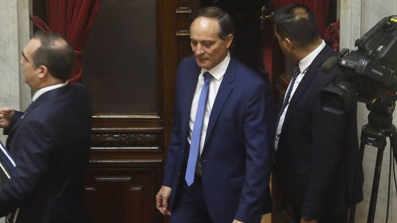 Carlos Mauricio "Camau" Espínola, el senador correntino que visitó este miércoles la Casa Rosada