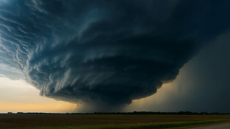 Los meteorólogos informan sobre una tormenta negra que amenaza en las costas estadounidenses. Fuente: Archivo.