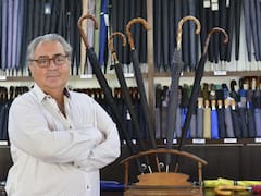 Paraguas de hasta $ 80.000 e inversión en Google: la última paragüería de Buenos Aires se adapta para sobrevivir