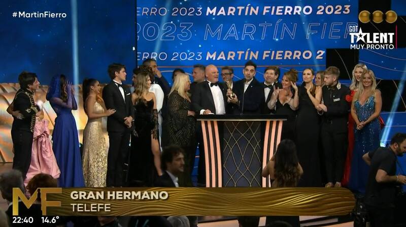 Gran Hermano 2022 fue uno de los programas más visto y se llevó el Martín Fierro de Oro.