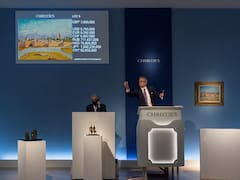 Subasta récord de un cuadro pintado por Winston Churchill que perteneció a Angelina Jolie