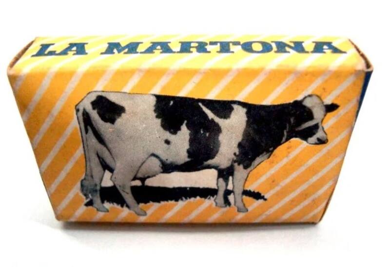 La vaca de la tableta de La Martona inspiró al nombre actual de la golosina.