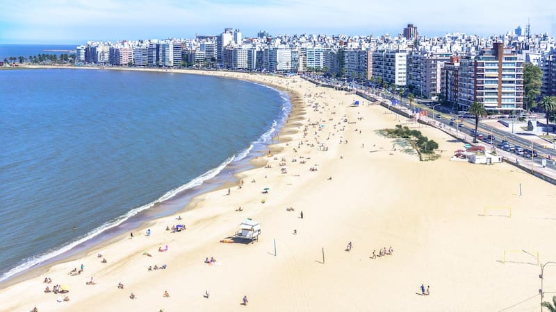 Playa de Montevideo. Foto: archivo