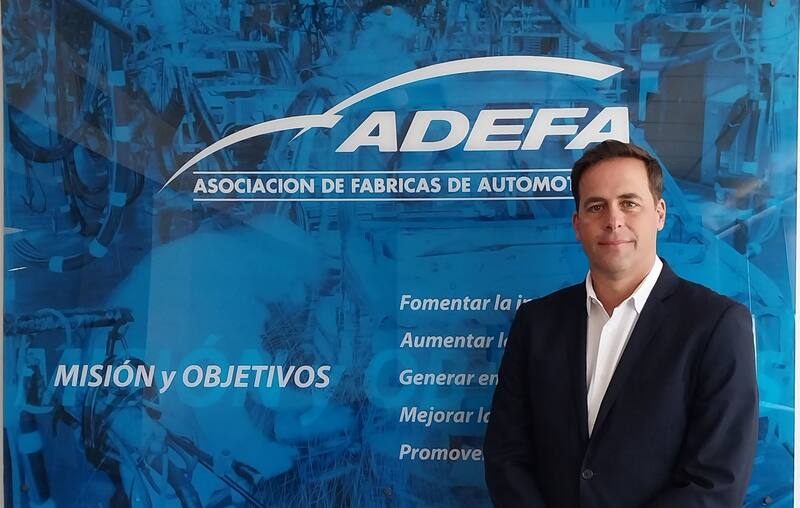 Martín Zuppi, presidente de Adefa: "El sector inició el año con los principales indicadores a la baja, con excepción de las exportaciones".