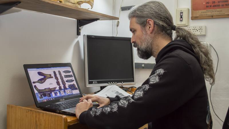 Luciano Rasia, el primer autor del trabajo. (CONICET)