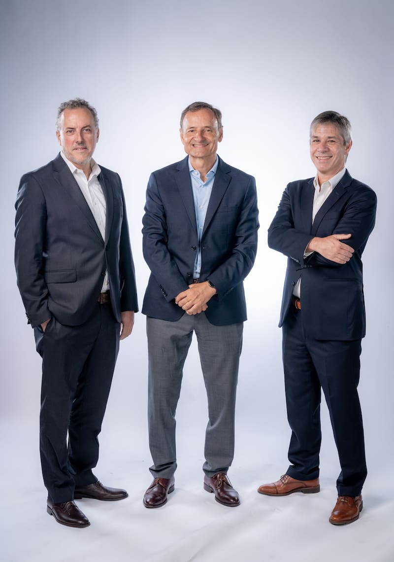 Javier Martínez Álvarez (Tenaris- Grupo Techint); Fabián Kon (Banco Galicia); y Víctor Valle (Google).