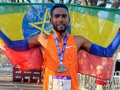 Un etíope se quedó con la media maratón de Buenos Aires