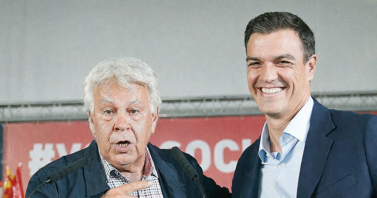 Felipe González, duro con Pedro Sánchez y el PSOE: “Voy a hacer la campaña por el voto en blanco”