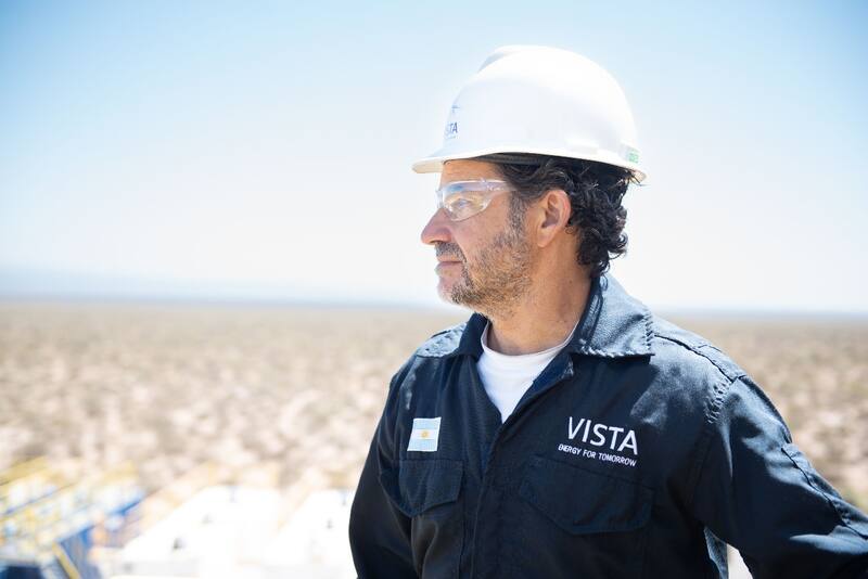 Miguel Galuccio, presidente y CEO de Vista; la empresa presentará sus resultados la semana próxima.