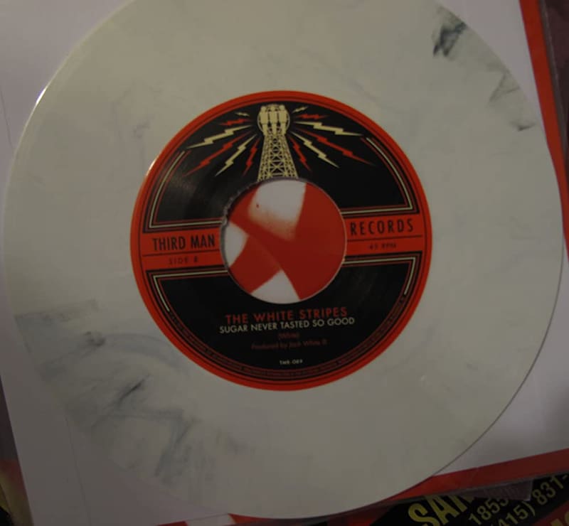 Se vendieron apenas 15 discos del sencillo de este sencillo de The White Stripes (Fuente: eBay)