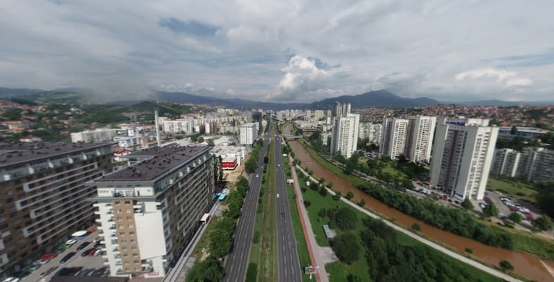 Niš es una ciudad del sur de Serbia y es la tercera ciudad más grande de este país, después de Belgrado y Novi Sad. (Fuente: Captura Google Maps).