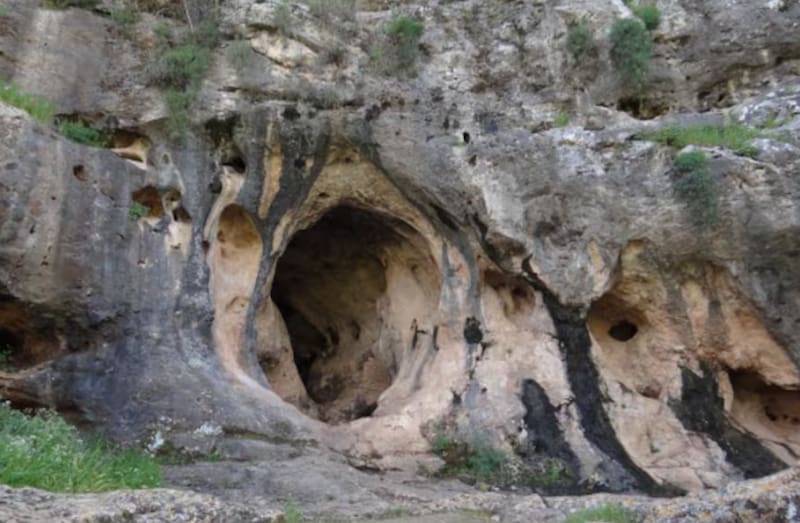 La cueva Skhul, ubicada en el monte Carmelo.