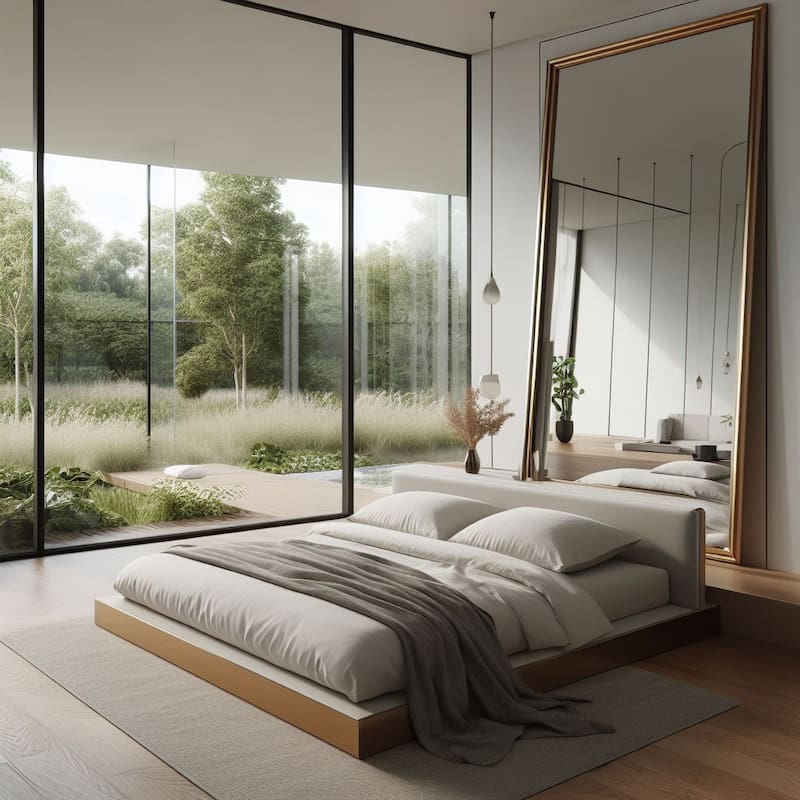 Algunas creencias aseguran que dormir enfrente de un espejo es perjudicial para las energías que rodean a esa persona. Foto: Bing