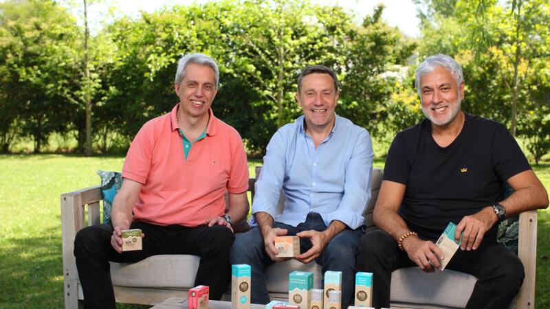 Oscar Goberna, Miguel Angel Rossetto y Raffaele Quinto