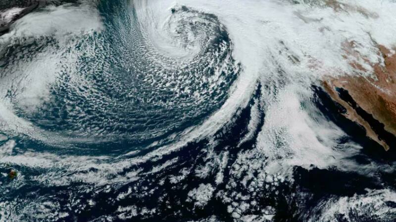 Se avecina un frente frío al país y pronostican vientos fuertes, lluvias y granizo en estas zonas