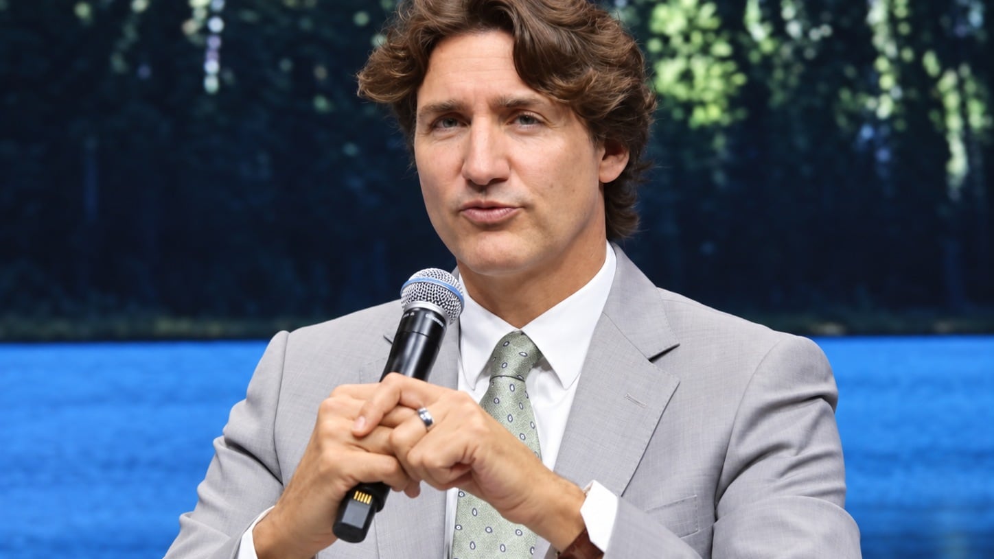 Trudeau ponderó la importancia de la IA, pero sostuvo que “no hay sustituto” para conocer a alguien en persona,