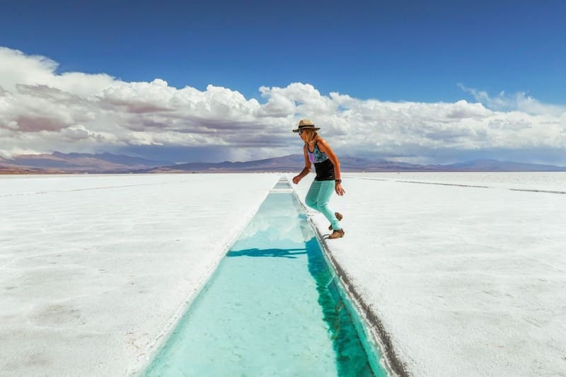 Uno de los afortunados ganadores podrá conocer las Salinas Grandes, en Jujuy.