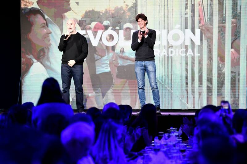 Horacio Rodríguez Larreta y Martín Lousteau