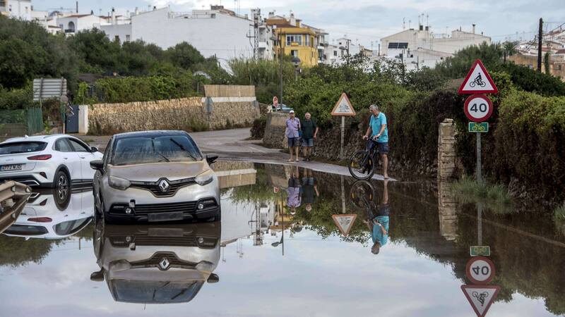 El paso de la DANA por Menorca ha hecho daños millonarios en la isla.
