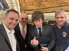 Milei terminó de grabar el discurso para la cadena nacional: expectativas por los anuncios