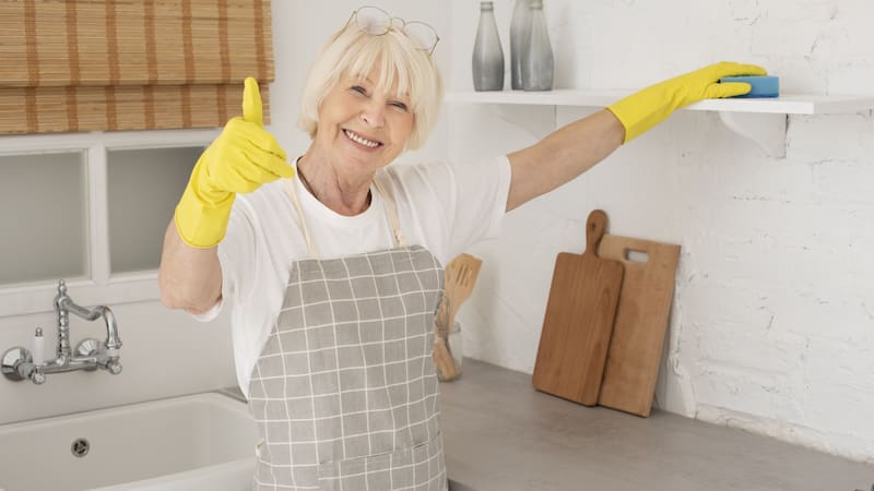 El polvo es más fácil de eliminar con el truco de la abuela.