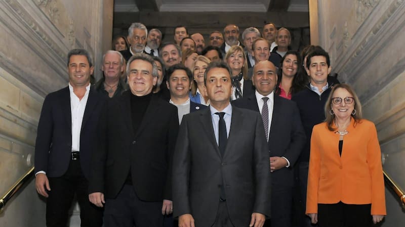 Sergio Massa se reunió con gobernadores en Tucumán. (Foto: prensa).