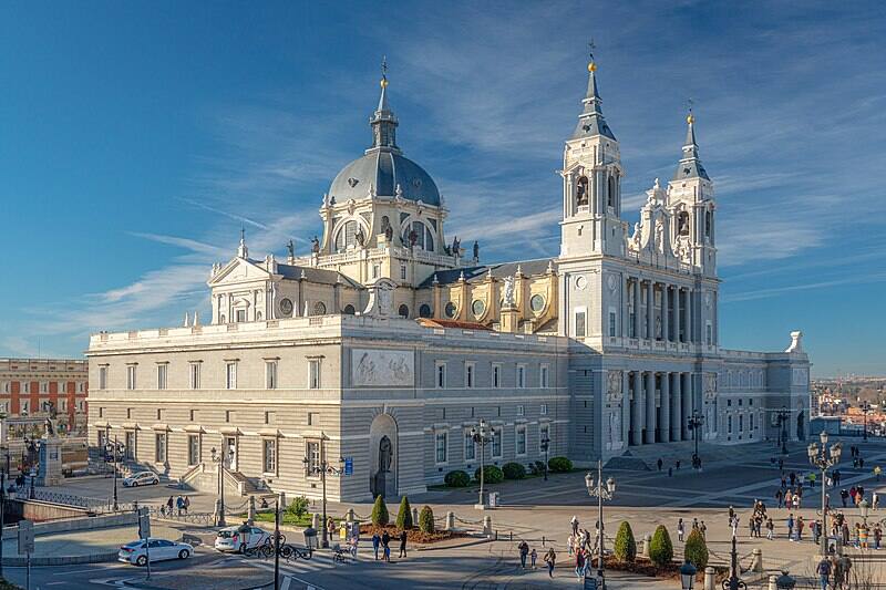 Catedral de la Almudena, Madrid.