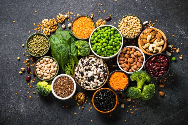 Para obtener los aminoácidos que requiere el cuerpo humano, hay que combinar las proteínas vegetales. (Fuente:Shutterstock)