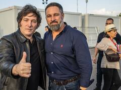 Quién es Santiago Abascal, el líder de ultraderecha que invitó a Milei y desató el conflicto con España