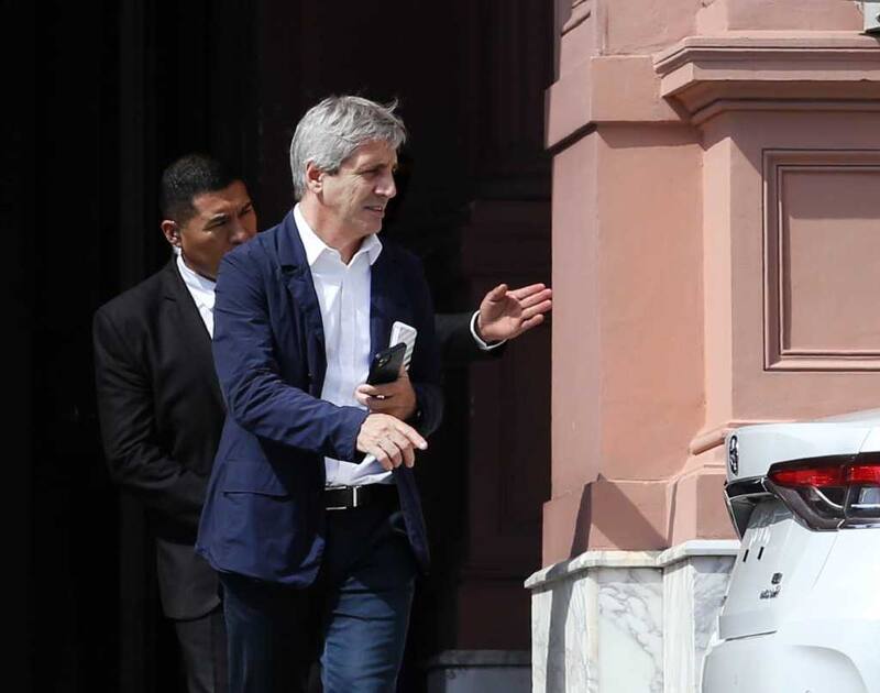 El ministro de Economía, Luis Caputo.