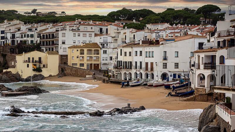 Calella de Palafrugell, Gerona. Fuente: Pixabay.