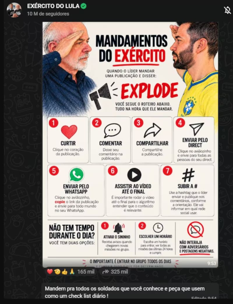 El secreto detrás del WhatsApp que ayudó a Lula a ganar en Brasil: cómo funcionó el