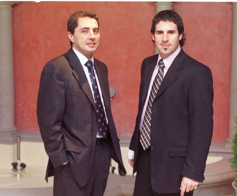 Alejandro Correa Mesones y Pablo Fuentes, dos de los fundadores de Solo Empanadas.