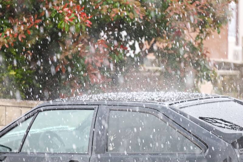 Una fuerte tormenta con granizo se aproxima y sacudirá varias provincias: cuales son las zonas en alerta amarilla por lluvias intensas. Imagen: archivo.