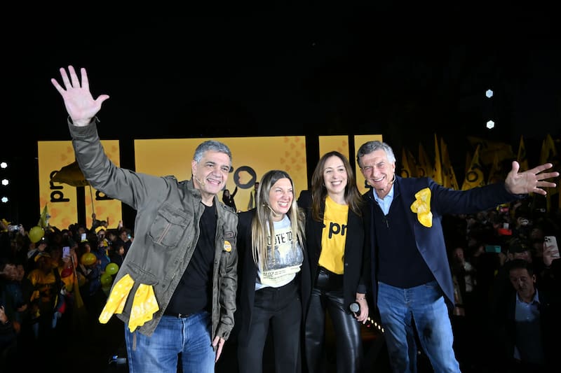 El cierre de la campaña porteña del PRO, en mayo pasado