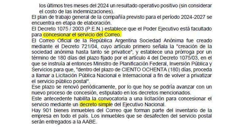 La explicación desde el Gobierno a los diputados nacionales. Fuente: 140° Informe de Gestión a la HCDN