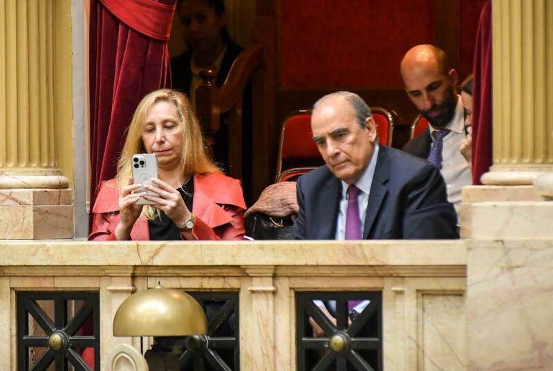 Karina Milei y Guillermo Francos