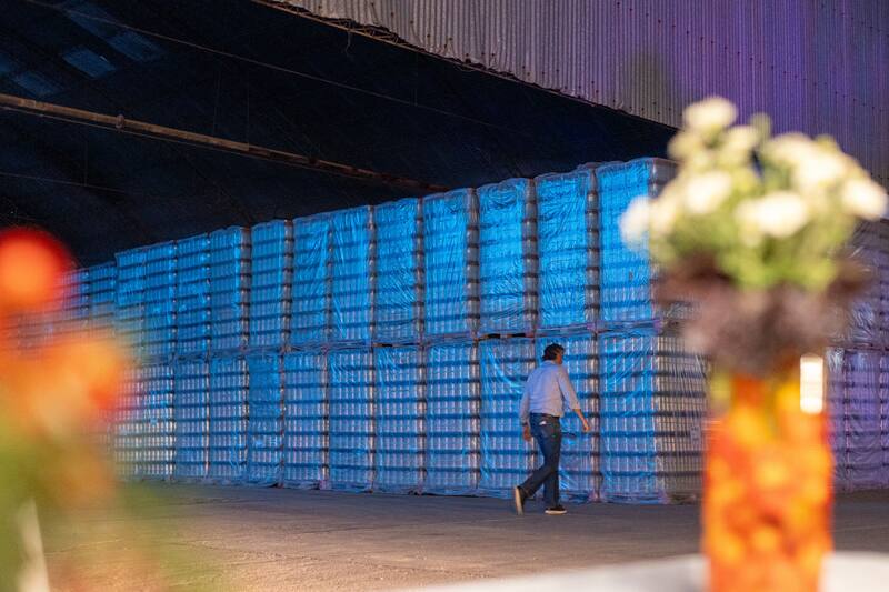 En su planta de San Rafael, Mendoza, INCA elabora tomate triturado.