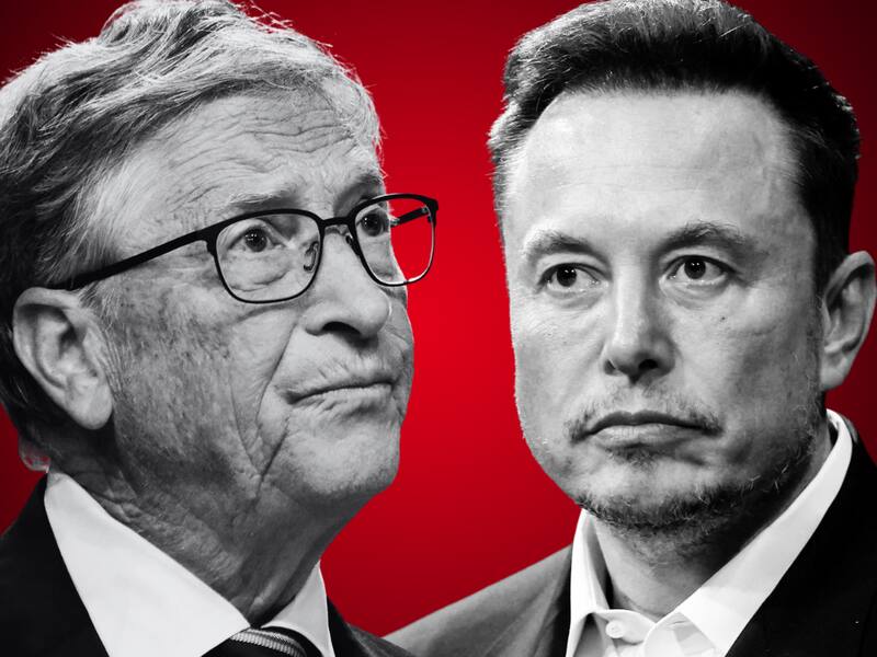La lucha entre Elon Musk y Bill Gates continua: el nuevo enfrentamiento que divide a los empresarios. Fuente: Shutterstock.