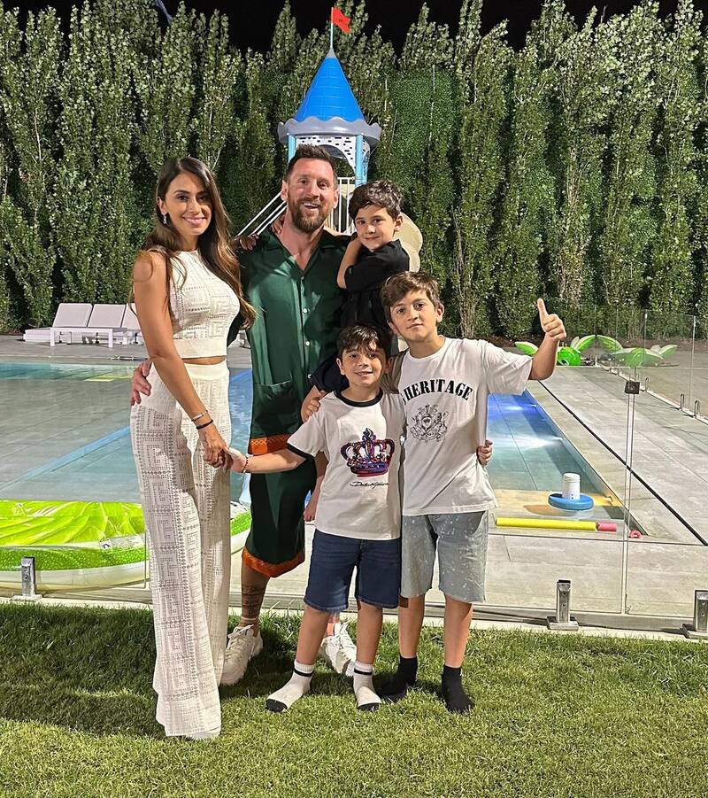 Messi destacó la importancia de Antonella en su vida y para sus hijos.