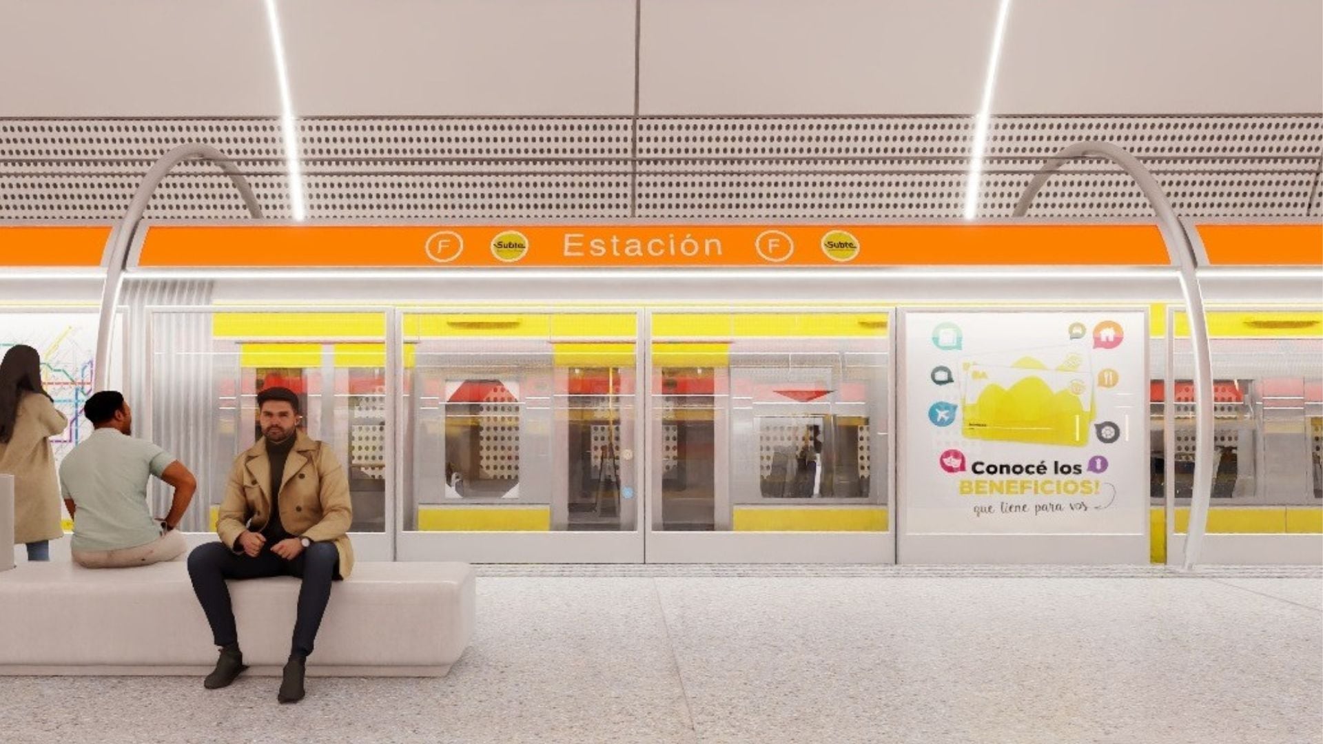 Avanza la Línea F: el Gobierno porteño definió una nueva fecha para su construcción