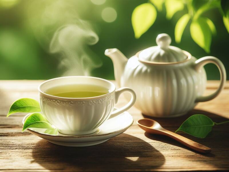 El té verde es ideal para prevenir la caída del pelo.