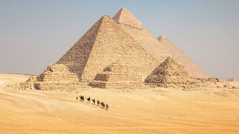 La investigación puso en duda la hipótesis sobre el traslado de los materiales para la construcción e las pirámides.