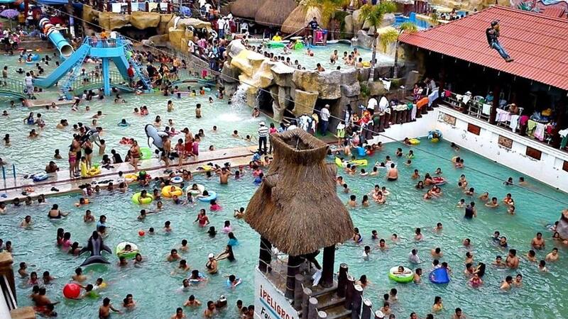 El balneario Las Lumbreras se encuentra cerca de la CDMX, en Ajacuba (Estado de Hidalgo), y tiene entradas de 70 pesos para los adultos y 50 pesos para los niños. Foto: Facebook balneario Las Lumbreras