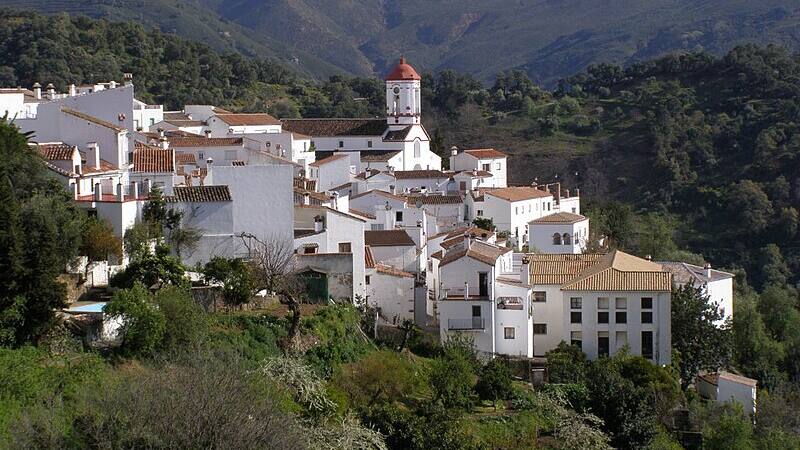 Genalguacil provincia de Málaga. Fuente: Wikipedia.