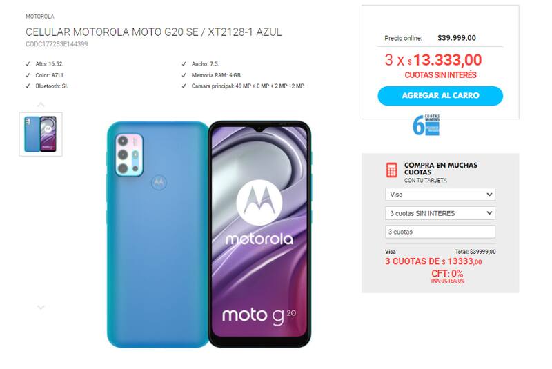 Fuente: sitio web oficial de Musimundo.