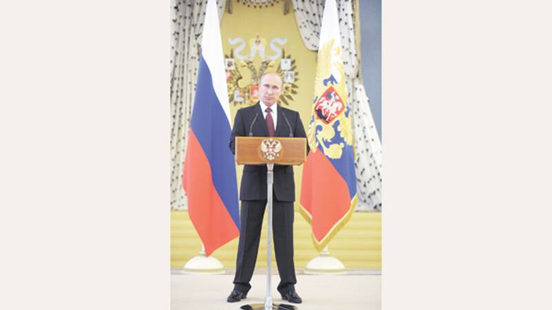 Vladimir Putin quiere dar golpe por golpe a la U.E.